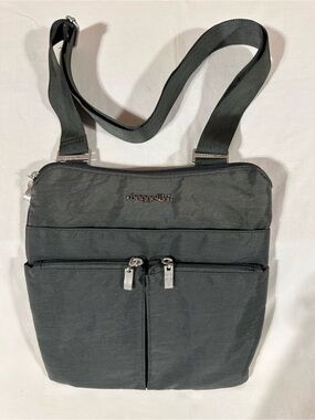 Baggallini Gray Crossbody Bag for Women Lightweight